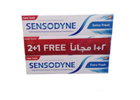 سنسوداين انتعاش زائد 3×50 مل | عرض 2+1 مجانًا للأسنان الحساسة

