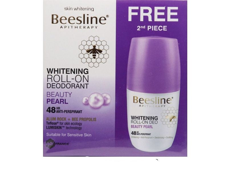 Beesline Beauty Roll-On Deodorant 50ml + 1 Free – Long-Lasting Freshness
