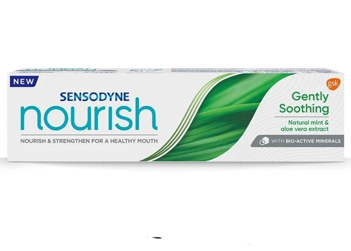 Sensodyne Nourish Toothpaste 75ml | Strengthens & Protects Sensitive Teeth Sensodyne Nourish Toothpaste 75ml | Strengthens & Protects Sensitive Teeth