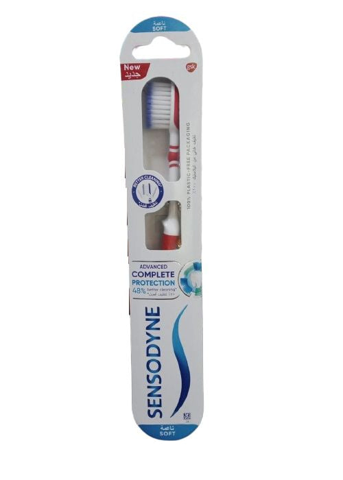 Sensodyne Soft Toothbrush – Complete Protection – Multi Color Sensodyne Soft Toothbrush – Complete Protection – Multi Color