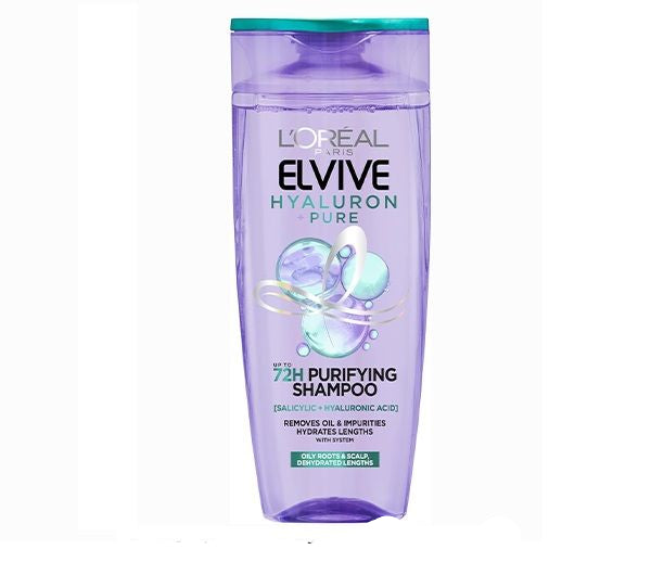 L'Oréal Paris Purifying Shampoo with Salicylic Acid & Hyaluronic Acid