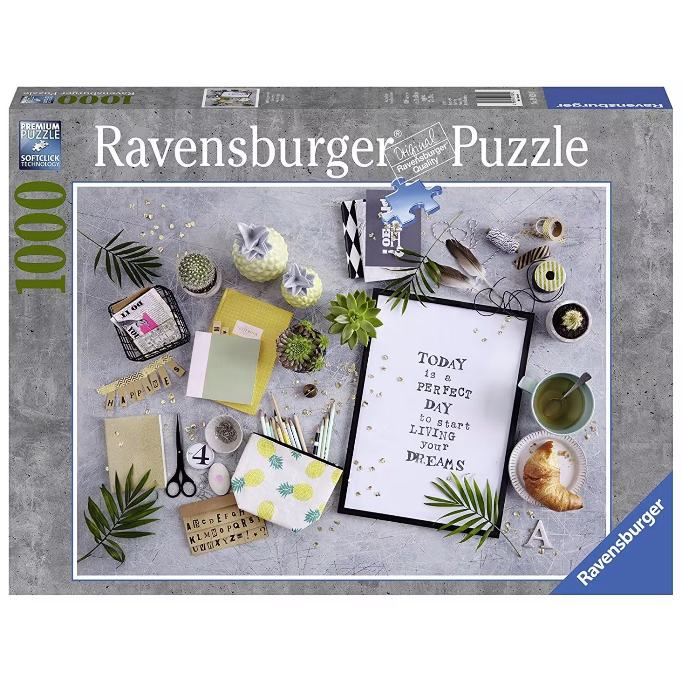 أحجية Ravensburger 1000 قطعة - ابدأ عيش حلمك