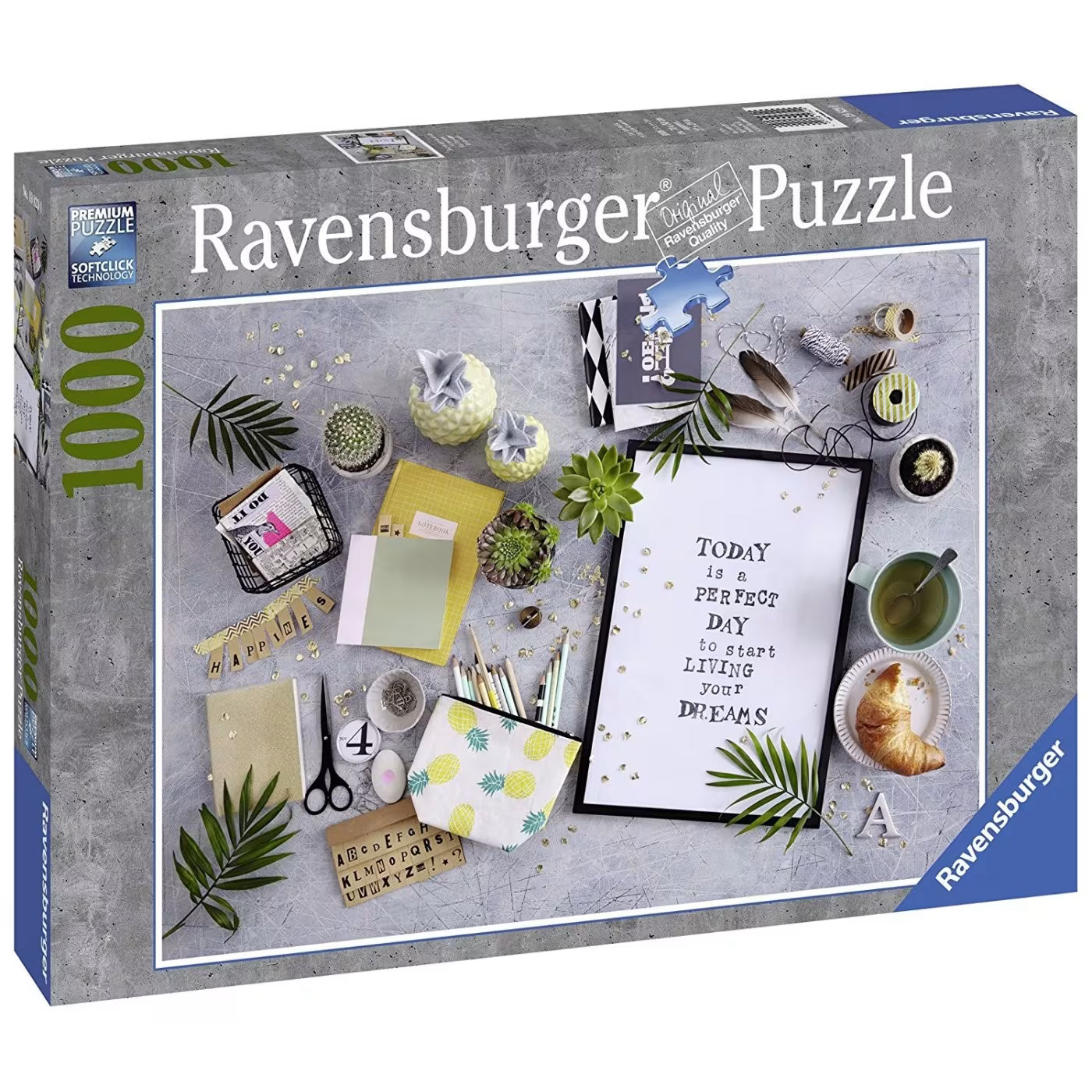 أحجية Ravensburger 1000 قطعة - ابدأ عيش حلمك