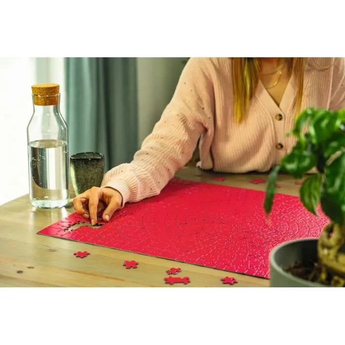 أحجية Ravensburger 654 قطعة - Krypt Spiral الوردي