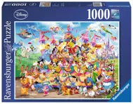 أحجية Ravensburger 1000 قطعة - شخصيات ديزني في الكرنفال