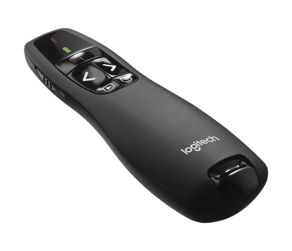 جهاز عرض لاسلكي Logitech R400، جهاز عرض لاسلكي مع مؤشر ليزر 