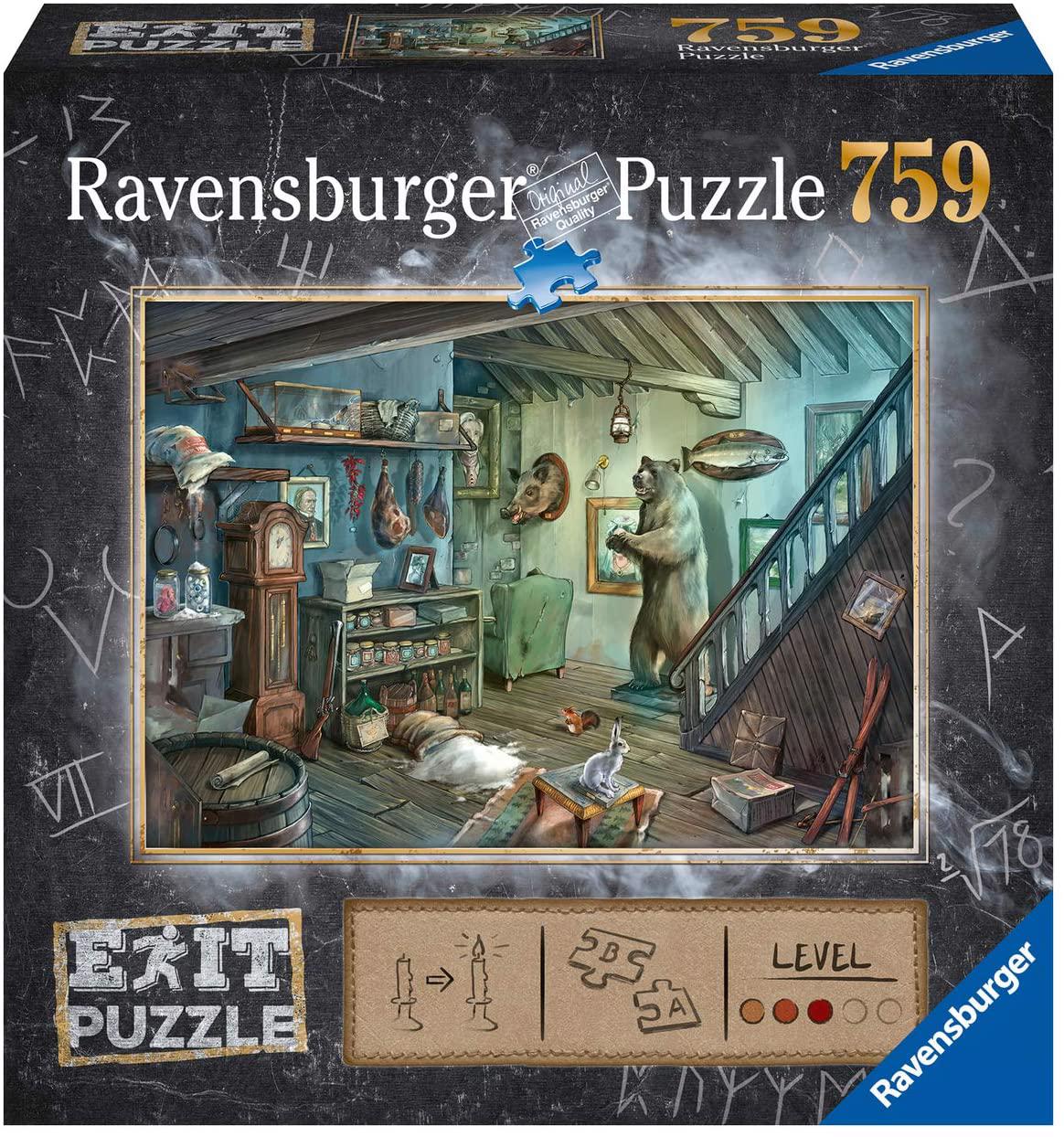 أحجية Ravensburger EXIT 759 قطعة - القبو المخيف