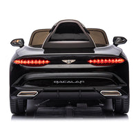 سيارة كهربائية للأطفال – Bentley Bacalar فاخرة باللون الأسود