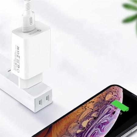 XO L36 EU QC3.0 Single port travel charger