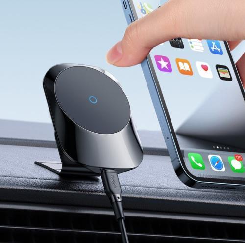 Mcdodo Magsafe Car Holder 15W Magnetic Wireless Charging - Black Mcdodo Magsafe Car Holder 15W Magnetic Wireless Charging - Black