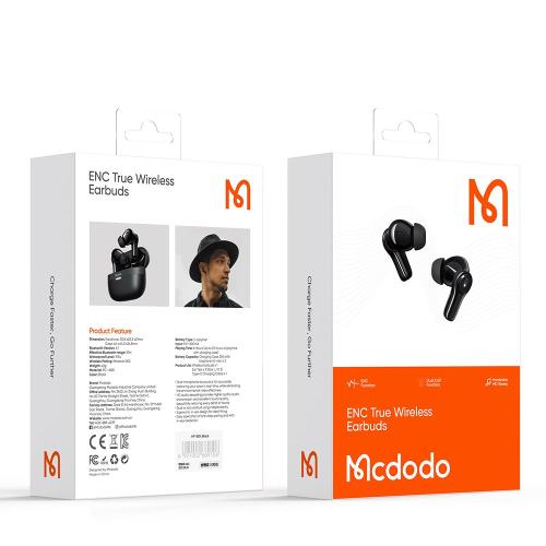 Mcdodo Waterproof TWS Bluetooth 5.1 Touch Wireless Headphones