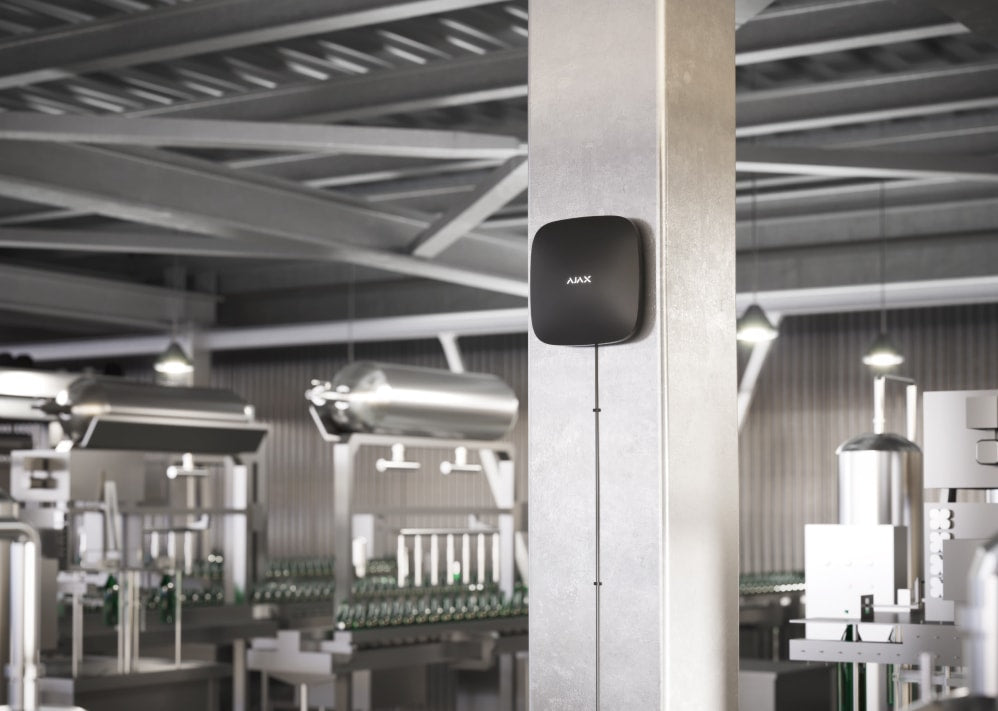 Ajax ReX Boosts the Range of Ajax Security System Devices Black