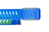 WHOOP 5.0 SportFlex Accessory Band Riptide flat view