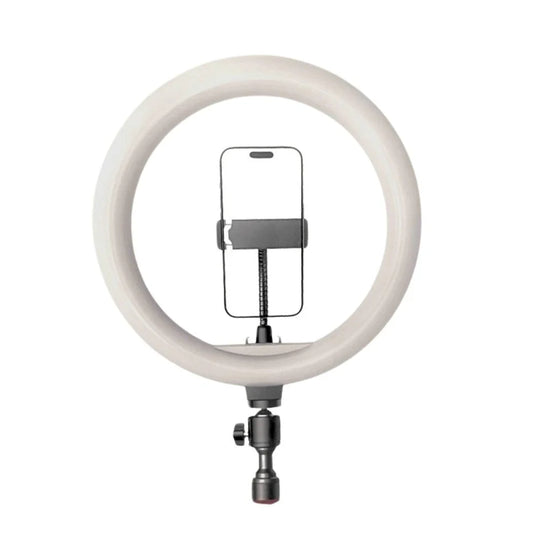 Rtako 10-inch Ring Light with Phone Holder AR-GTB06-10