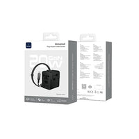 WiWU 20W Universal Plug Adapter Cable Combo Wi-UA013