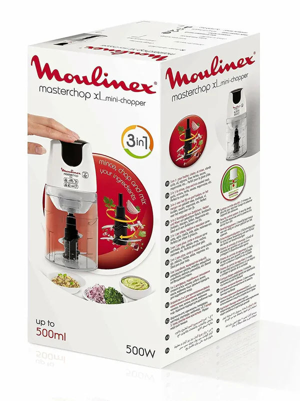 Moulinex Chopper 500 Watts Masterchop large, DJ450B27 Moulinex Chopper 500 Watts Masterchop large, DJ450B27