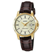 Casio Women's LTP-V004GL-9A Genuine Leather Band Analog Watch