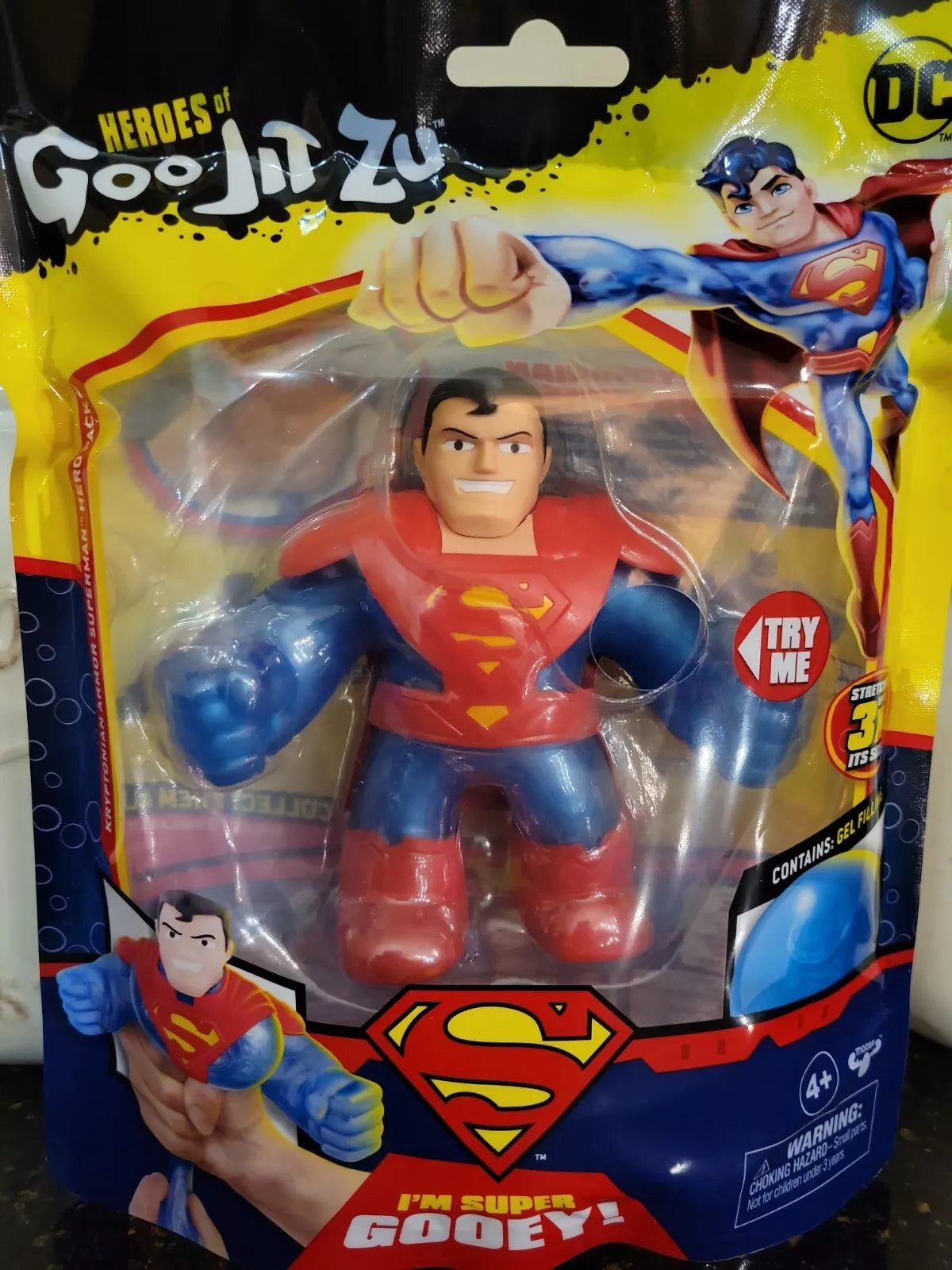 Moose Heroes Goo JIT Zu - DC Series 3 - Armor Superman