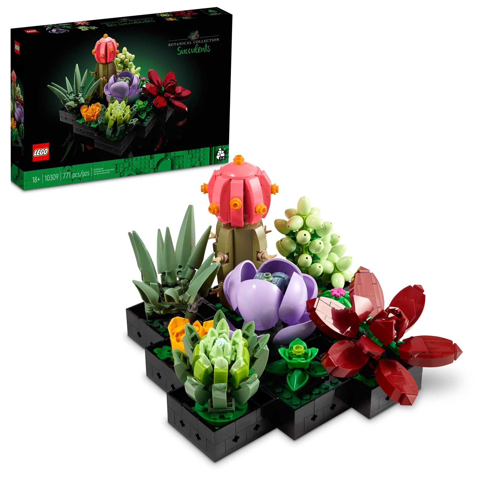 LEGO® Succulents 10309 – Lifelike Botanical Build Set LEGO® Succulents 10309 – Lifelike Botanical Build Set