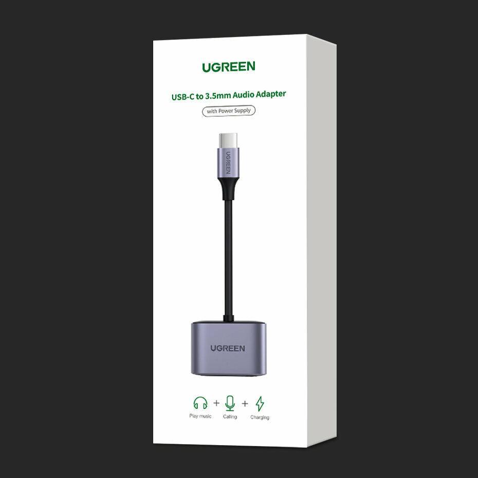 UGREEN USB-C to 3.5mm Audio Adapter with PD