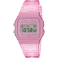Casio Pink Transparent Rubber Digital F-91WS-4D