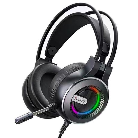 Yesido Gaming Headset - Professional Bass & RGB Lighting