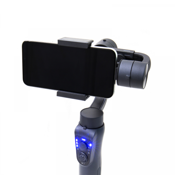 Wiwu 3-axis handheld smartphone gimbal stabilizer phone holder - black