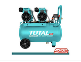 TOTAL 50 Ltr Air Compressor Oil free 3.2HP Silent (TCS2240508)