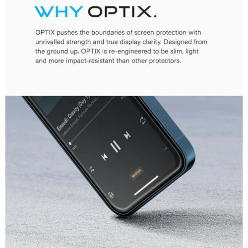 UNIQ OPTIX Privacy Glass for iPhone 13 / 13 Pro