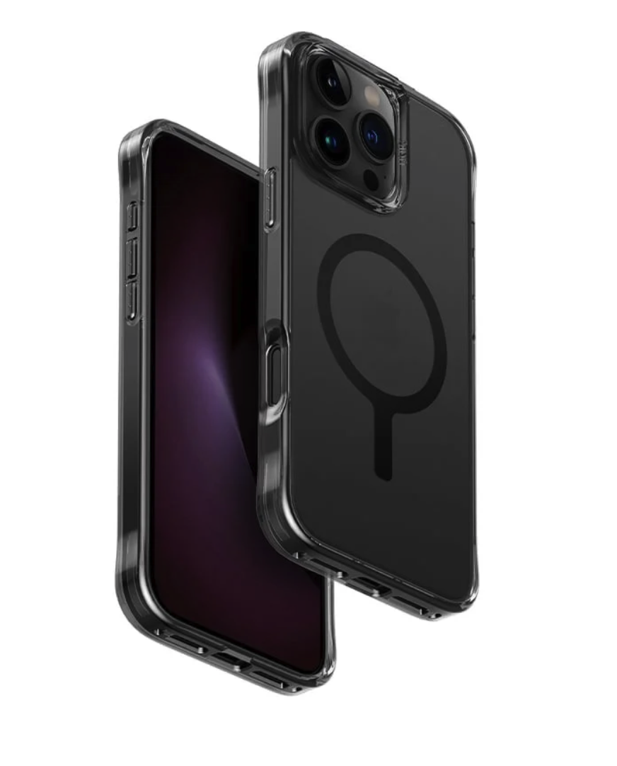 UNIQ Hybrid iPhone 16 Pro (2024) 6.9 MagClick Charging LifePro Xtreme (AF) - Smoke UNIQ Hybrid iPhone 16 Pro (2024) 6.9 MagClick Charging LifePro Xtreme (AF) - Smoke