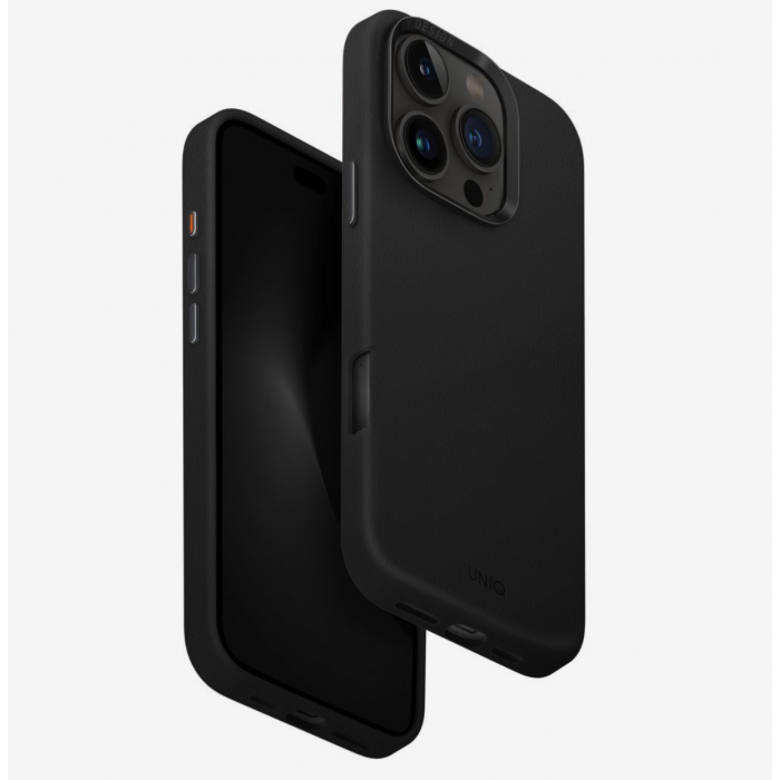 كفر UNIQ LYDEN لهاتف iPhone 16 Pro 6.3 MagClick – Dallas Black