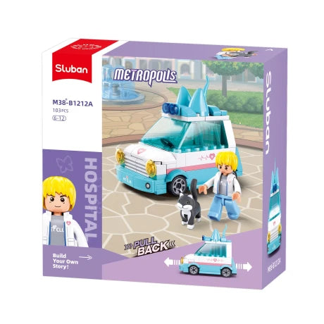 Sluban – Metropolis Assorted Set | Kids Educational Building Toy