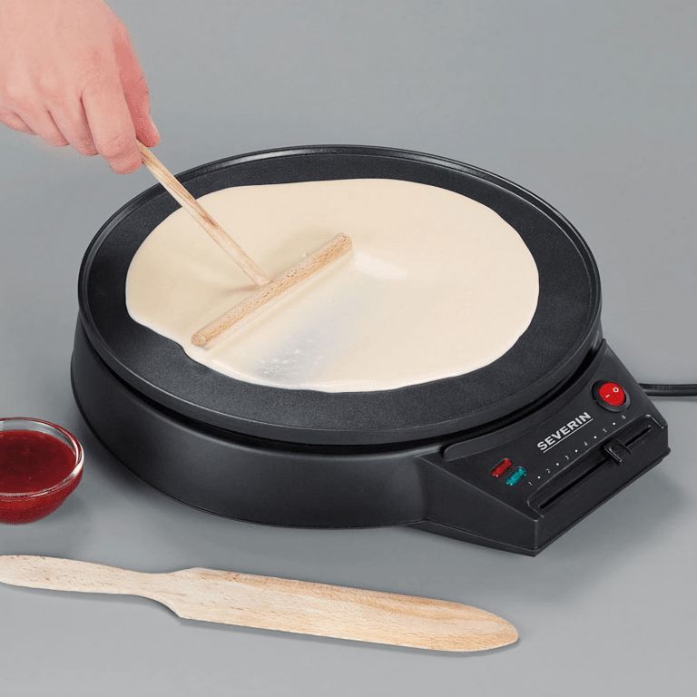 Severin 1000W Crêpe Maker - Non-Stick Surface