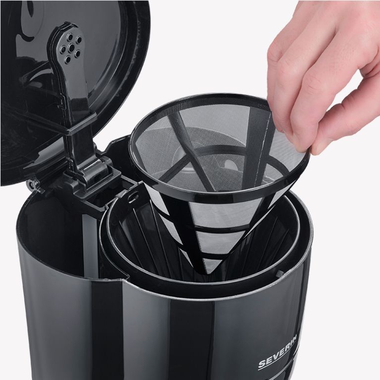 Severin Coffee Maker - 900W, 10 Cups, with Warming Plate