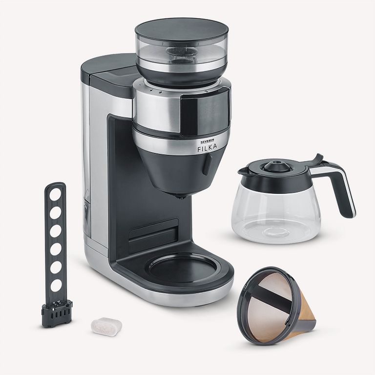 Severin FILKA Coffee Maker Fully Automatic with Built-in Grinder Severin FILKA Coffee Maker Fully Automatic with Built-in Grinder
