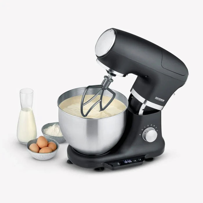 Severin Stand Mixer - 1000W, 5.5L, 8 Speed Levels