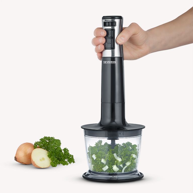 Severin Hand Blender 600W Ergonomic Design Multi-Accessories