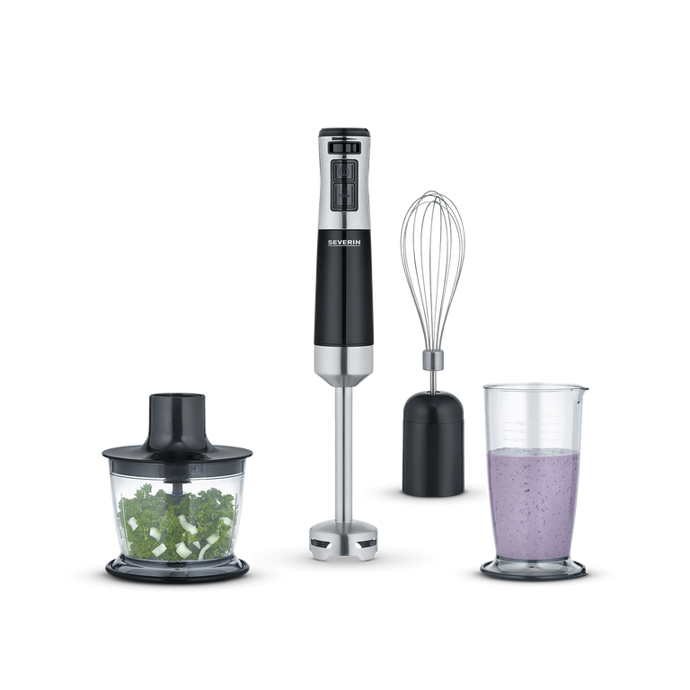 Severin Hand Blender 600W Ergonomic Design Multi-Accessories