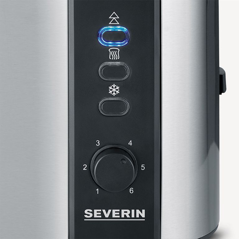 Severin Automatic Toaster 800W – Defrost & Reheat Function