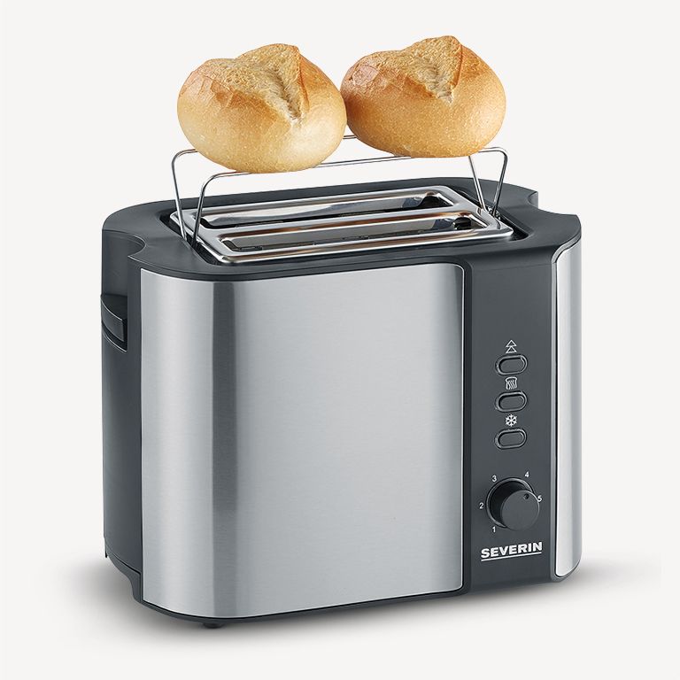 Severin Automatic Toaster 800W – Defrost & Reheat Function