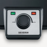 Severin Double Waffle Maker - Non-Stick & Space-Saving Design
