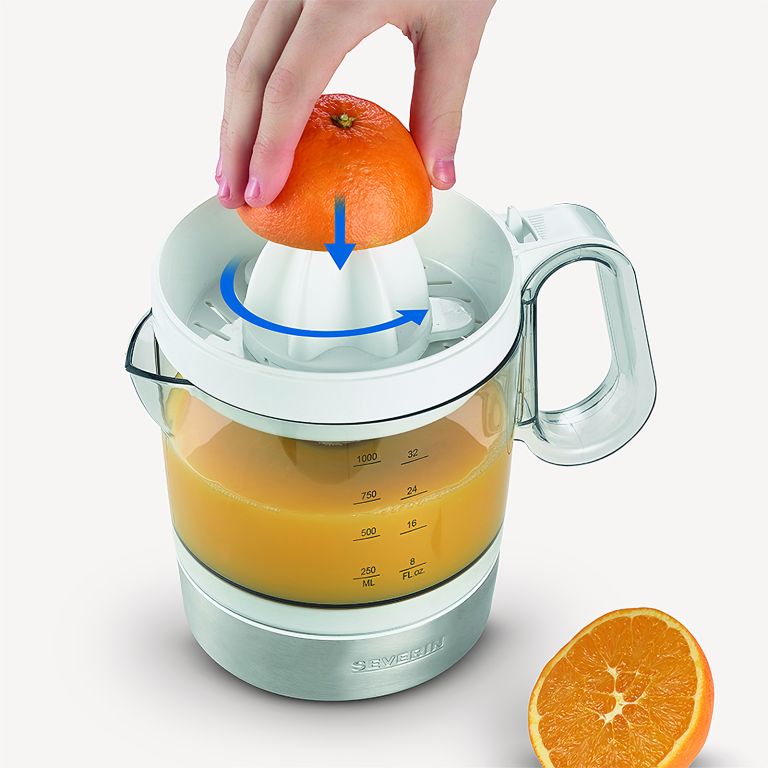 Severin Lemon Squeezer – 85W 1L Capacity, Dual Cones