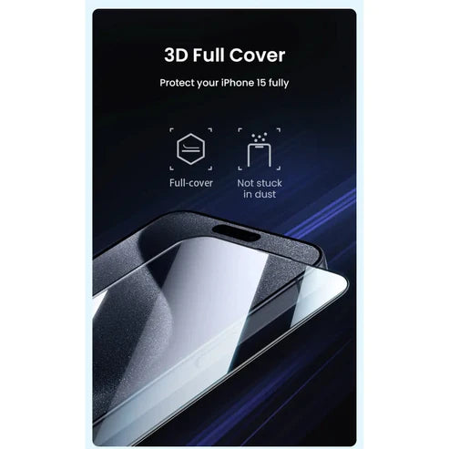 Anker Tempered Glass Screen Protector Clear for iPhone 15 Pro