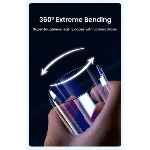 واقي شاشة زجاجي مقوى من أنكر لآيفون 15 برو  - شفاف