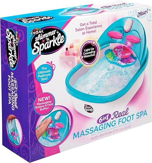 Shimmer 'n Sparkle 5-in-1 Light Up Super Spa Salon
