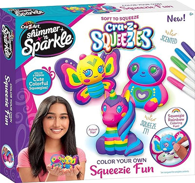 Shimmer N Sparkle – مجموعة تلوين السكوويسي للأطفال