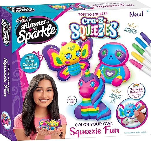 Shimmer N Sparkle Color Your Own Squeezie Fun SNS-65586