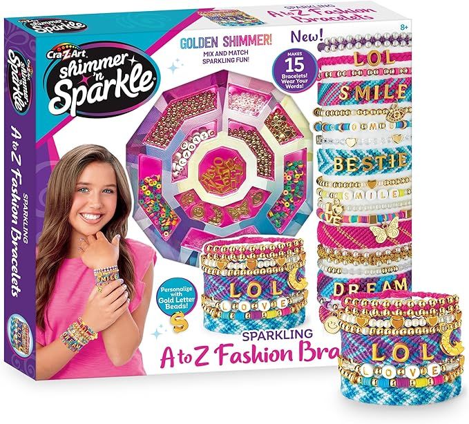 Shimmer 'n Sparkle Sparkling A-Z Fashion Bracelets