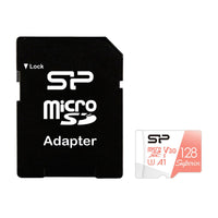 Silicon Power 128GB 4K Superior microSDXC A1 UHS-I Card