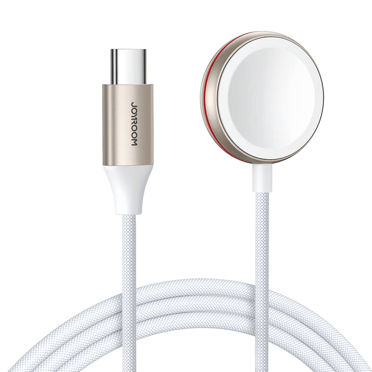 Joyroom iP Watch Magnetic Charging Cable (USB-C) 1.2m-White Joyroom iP Watch Magnetic Charging Cable (USB-C) 1.2m-White